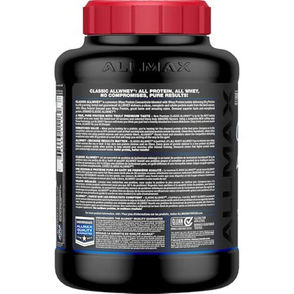 ALLMAX All Whey Classic - 100% Whey Protein Powder, Chocolate, 5 lb