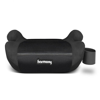 Harmony Youth Booster Elite with UAS (2-Pack) – Backless Belt-Positioning Booster Car Seat with Energy-Absorbing EPE Foam, For Children 18–50 kg (40–110 lbs) - Black