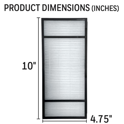 Honeywell HRF-H2C True HEPA Replacement Filter (H) for Air Purifiers, Pack of 2 Filters (H) Honeywell