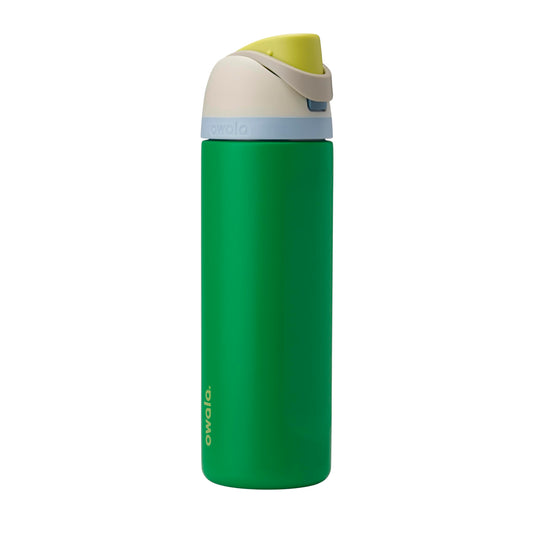 Bouteille d'eau isotherme en acier inoxydable Owala FreeSip avec paille, bouteille d'eau de sport sans BPA, idéale pour les voyages, 710 ml, vert putting 🍁 All In One Marketplace Canada