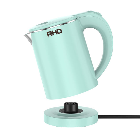 RHD 0.5L Small Portable Electric Kettles for Boiling Water, 304 Stainless Steel Hot Water Dispensers, Fast Boil Teapot, Auto Shut-Off, Perfect For Dorm RV Travel Coffee Tea, Green - Available at All In One Marketplace Canada