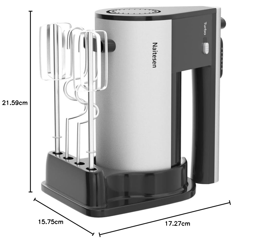 600W Powerful Hand Mixer Electric 10 Speed Powerful with Turbo 🍁 All In One Marketplace Canada