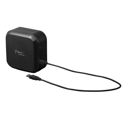 Brother PT-P710BT P-Touch Cube Plus: PC and Mobile Connectable Label Maker with Bluetooth Wireless Technology Brother