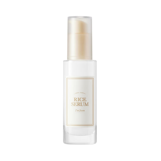 [I'm From] Rice Serum, 73% Fermented Rice Embryo Extract to Help with Radiant, Glowing skin, Natural Niacinamide, Vitality to dull skin, Nourishing and moisturizing nutrients
