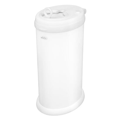 Ubbi Stainless Steel Diaper Pail, Odor Locking, No Special Bag Required, Award-Winning, Registry Must-Have, Matte White 🍁 All In One Marketplace Canada