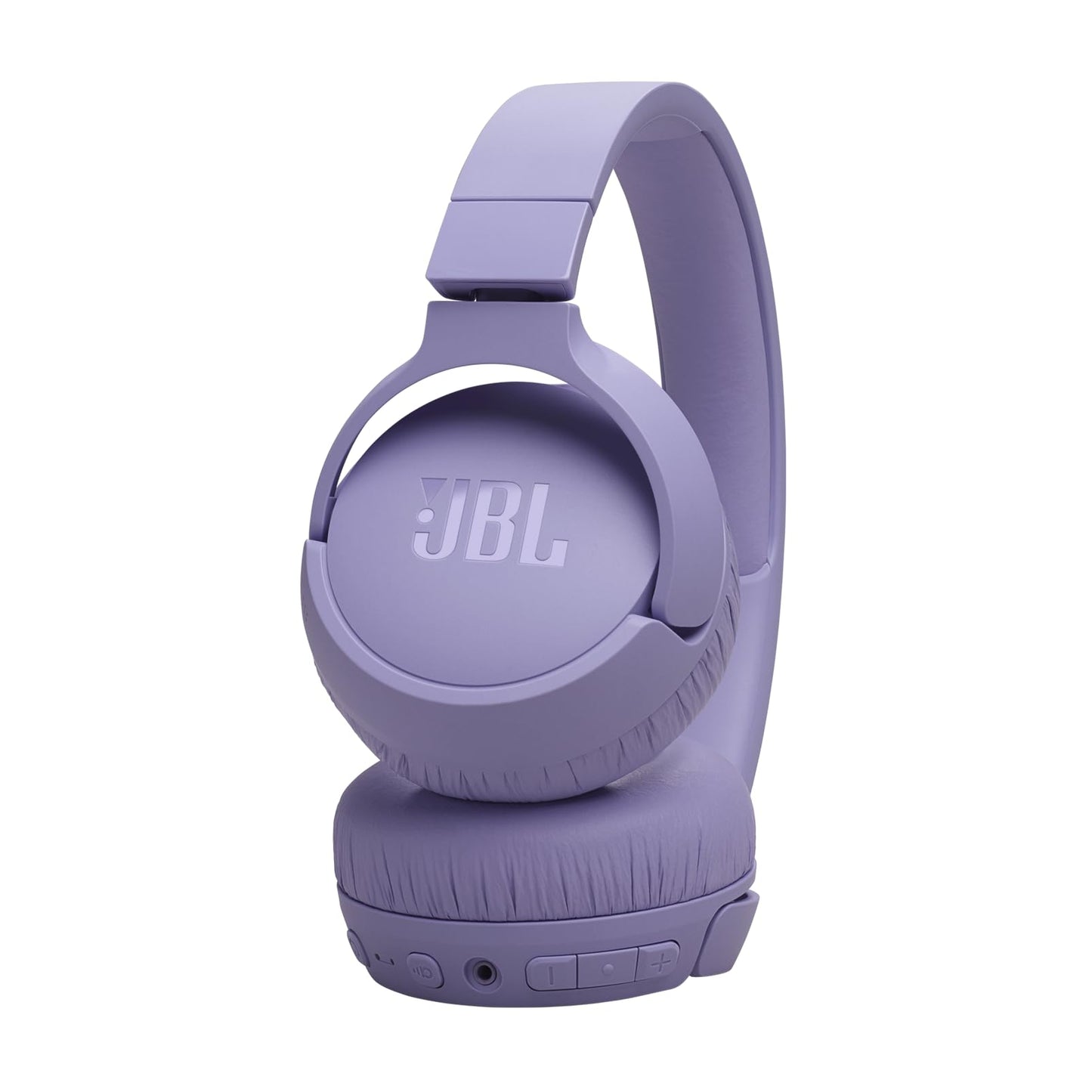 JBL Tune 670NC - Adaptive Noise Cancelling with Smart Ambient Wireless On-Ear Headphones, Up to 70H Battery Life with Speed Charge, Lightweight, Comfortable and Foldable Design (Purple)