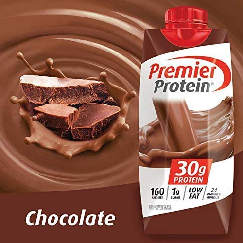 Premier Protein Chocolate Shake 30g Protein - 18 Pack (325 mL Each)