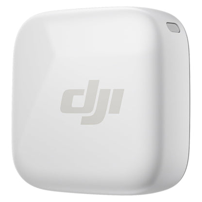 Émetteur DJI Mic Mini (blanc arctique), ultraléger, microphone cravate sans fil pour DJI Osmo Mobile 7P/Osmo Pocket 3, suppression du bruit, microphone sans fil pour appareil photo/iPhone/Android, vlog, streaming