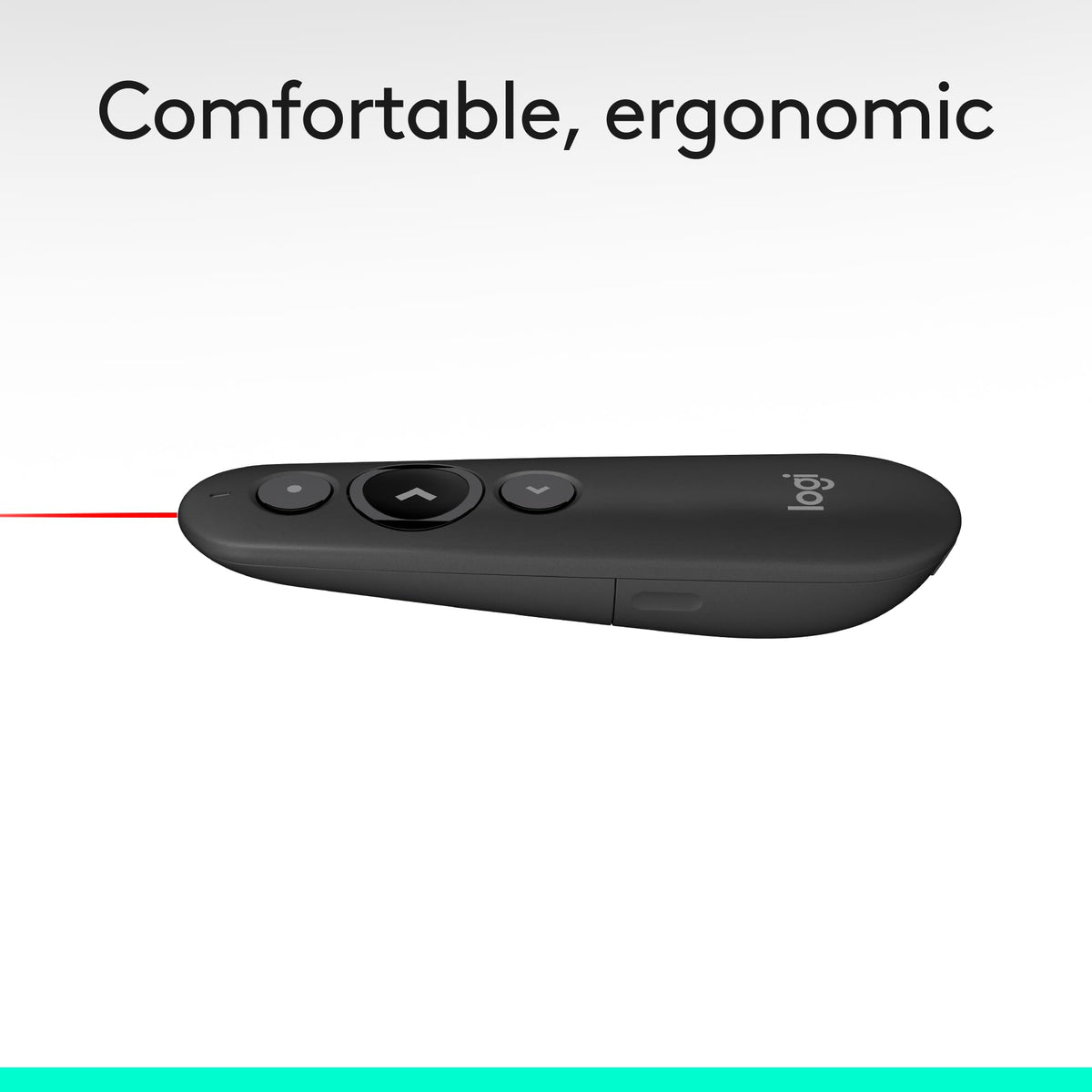 Logitech R500s Laser Presentation Remote Bluetooth USB A Receiver - Black