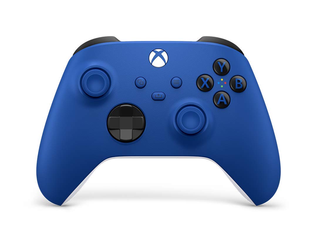XBOX Core Wireless Gaming Controller – Shock Blue for Series X|S, One, Windows PC, Android, and iOS