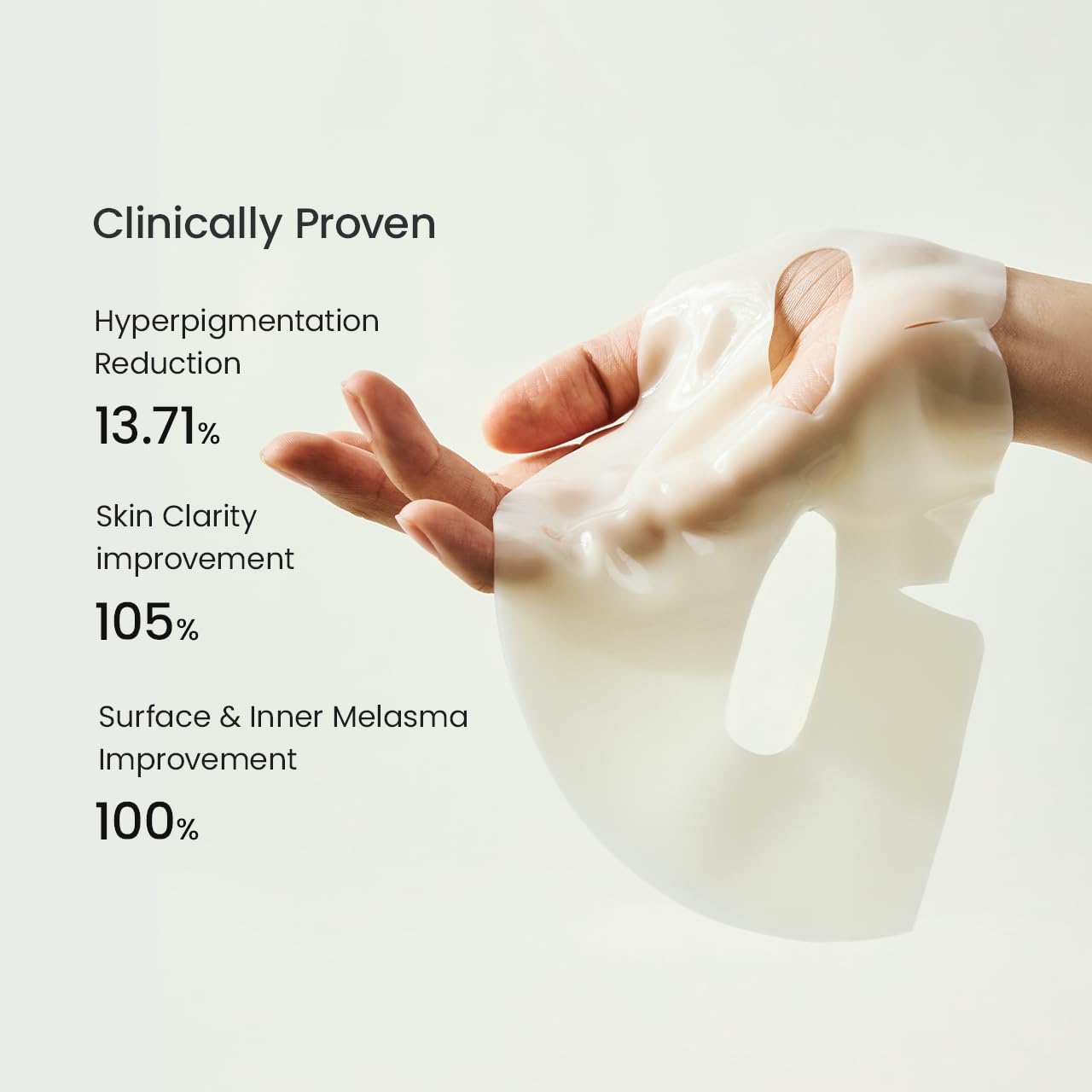 BIODANCE Radiant Vita Niacinamide Real Deep Mask, Hydrogel Mask, Tone Correction, Texture Refining, Radiant Glow, 3-in-1 Visible Care, Korean Skincare, 1.19oz(34g) x 4ea