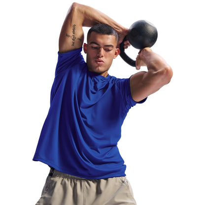 Under Armour mens Tech 2.0 Short-Sleeve T-Shirt , Royal (400)/Graphite , Large