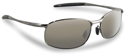 Flying Fisherman San Jose Polarized Sunglasses | Perfect for Driving, Fishing & Boating | 100% UV Protection | Gunmetal Frames/Smoke Lenses Flying Fisherman