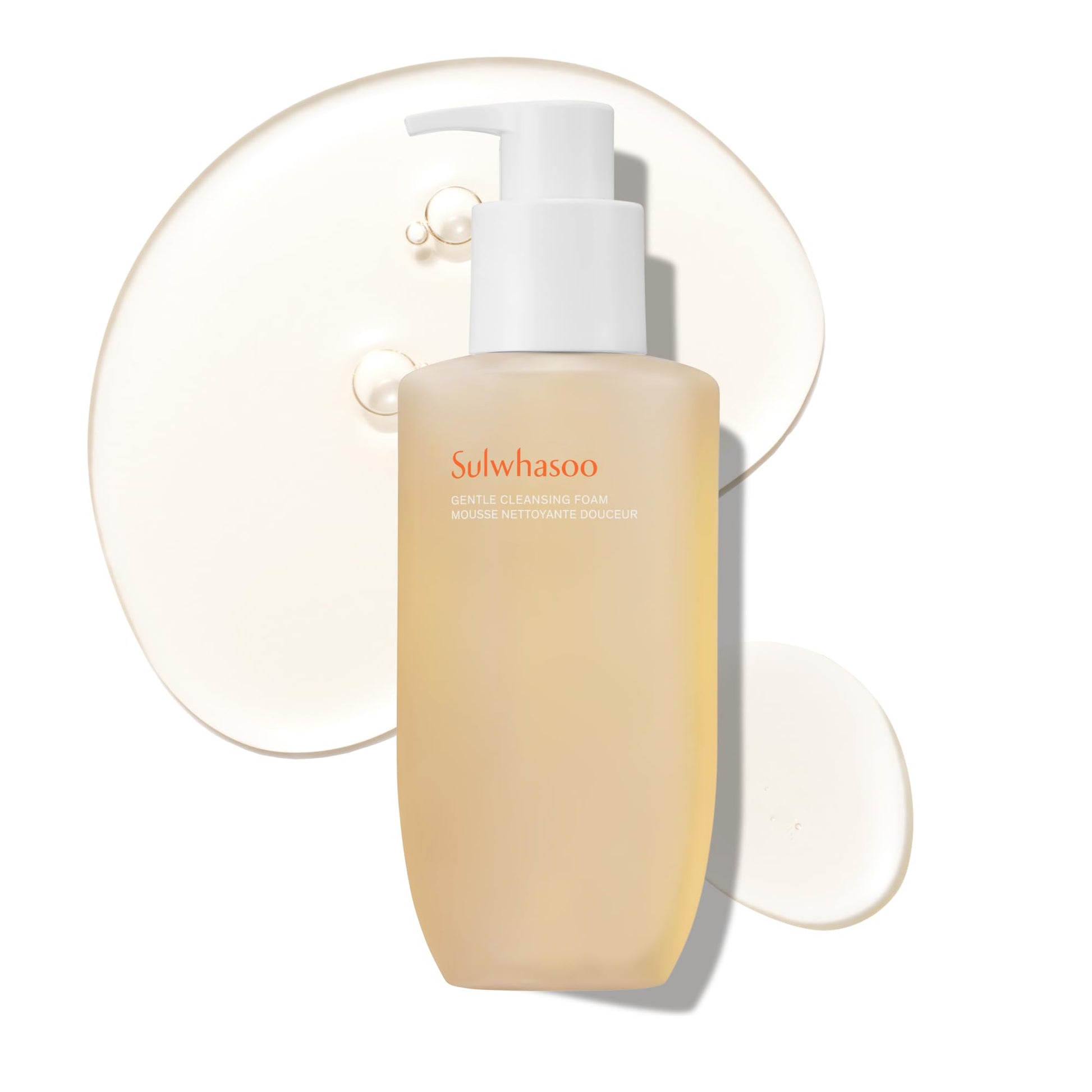 Sulwhasoo Gentle Cleansing Foam – Hydrating Daily Gel-to-Foam Facial Cleanser with Korean Herbal Ingredients | Removes Makeup, Dirt & Impurities, Softens & Refreshes Skin | Korean Skincare Face Wash - Available at All In One Marketplace Canada