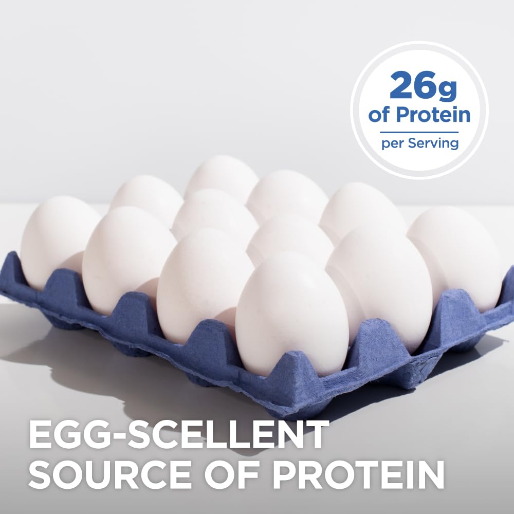 Rise Nutrition 100% Egg White Protein Powder – Pure, Single-Ingredient Formula – 8 oz (240g)