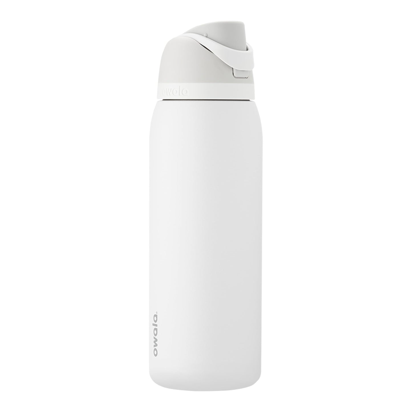 Bouteille d'eau isotherme Owala FreeSip en acier inoxydable avec paille pour le sport et les voyages, sans BPA, 1,2 L, Shy Marshmallow