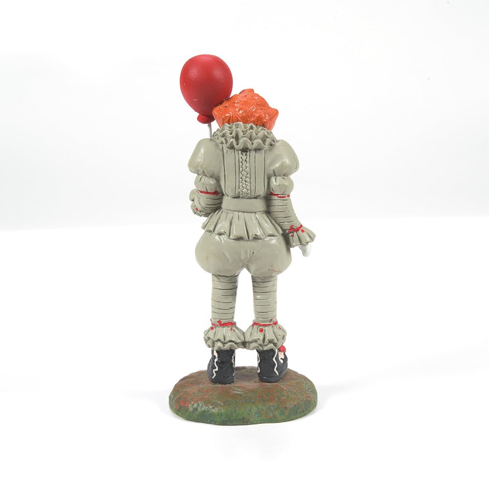 Department 56 Snow Village Accessories Halloween IT Chapter Two Pennywise and The S.S. Georgie Figurine Set, Standard, Multicolor