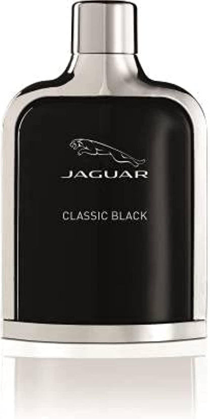 Jaguar Classic Black Eau De Toilette Spray For Men, 3.4 Ounce/0.21 Pounds