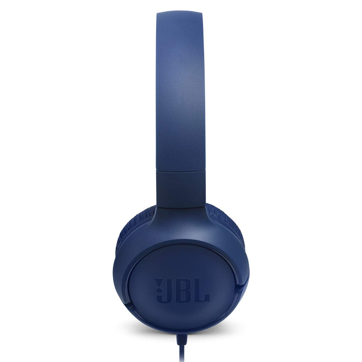 JBL Tune 500 Wired On-Ear Headphones with One-Button Remote/Mic - Blue