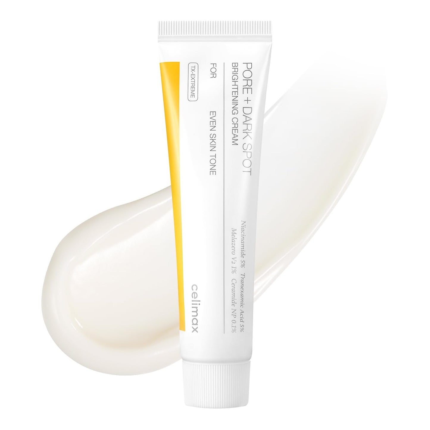 celimax Pore+Dark Spot Brightening Cream | with Niacinamide, Tranexamic Acid, TXA Cream, Pore Minimizer, Non-Irritating, Hydrating, For Sensitive Skin, Holiday Gift, 35ml - Available at All In One Marketplace Canada