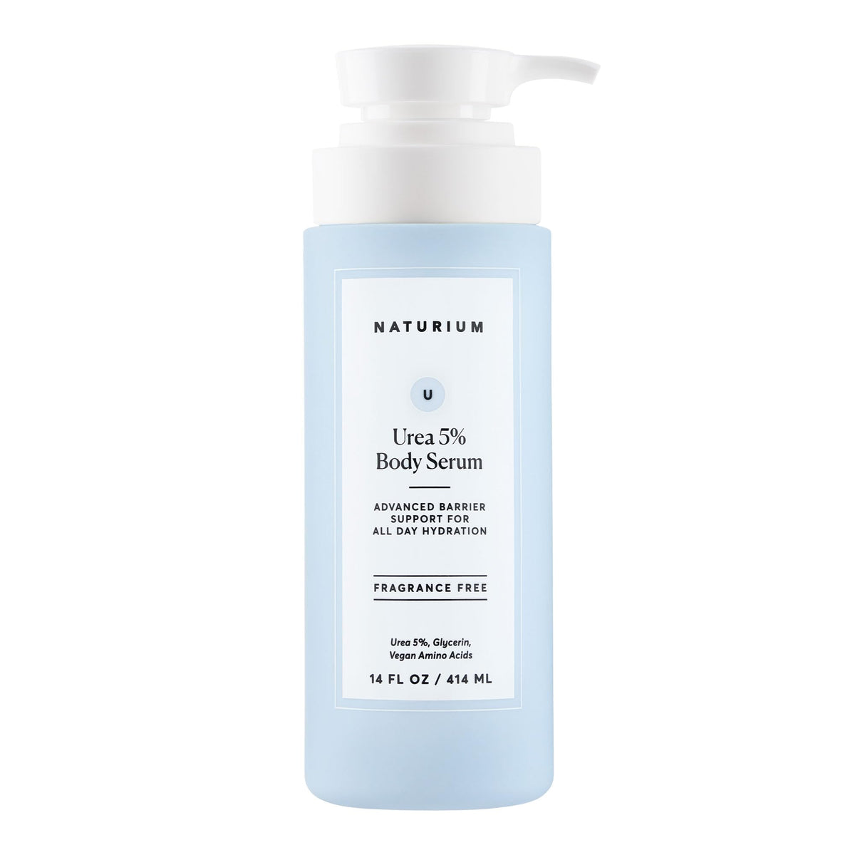 Naturium Urea 5% Body Serum, Fragrance-Free, 414 ml / 14 fl oz