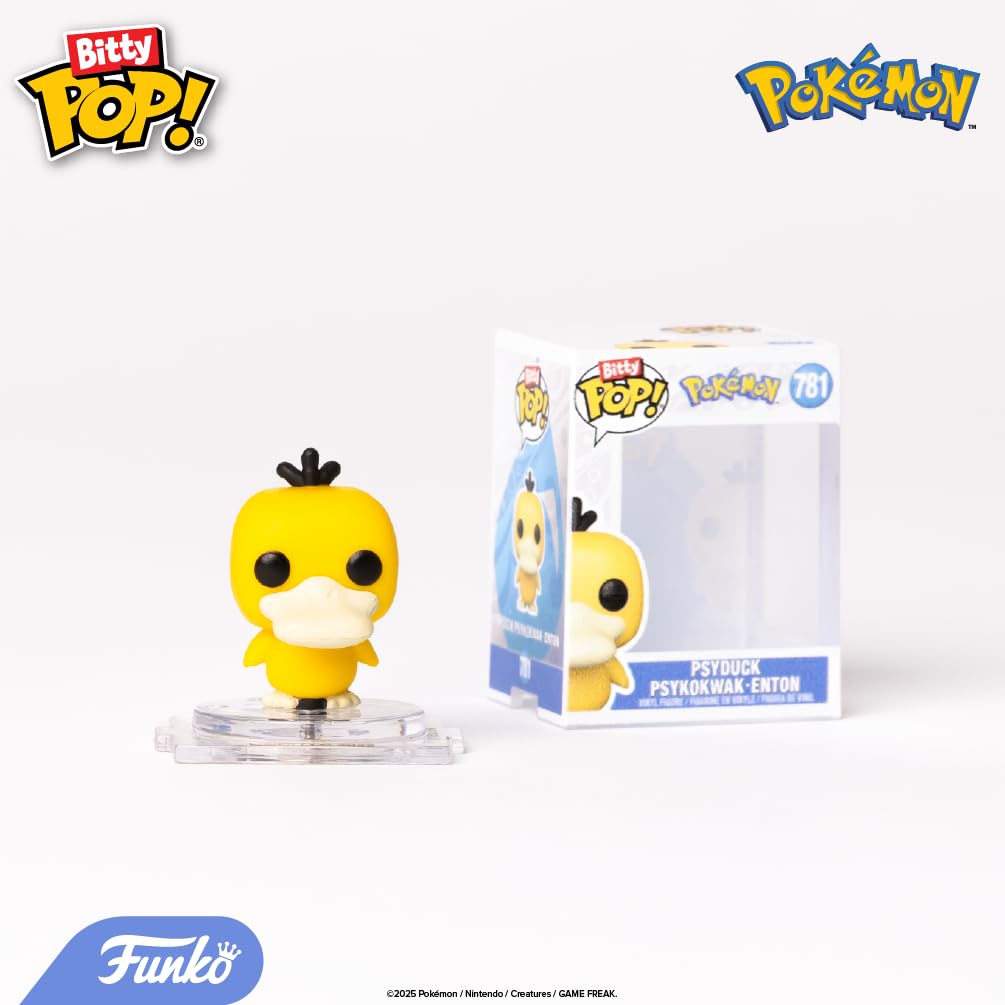 Funko Bitty POP! 4 Pack: Pokemon - Squirtle, Eevee, Growlithe, Psyduck 🍁 All In One Marketplace Canada
