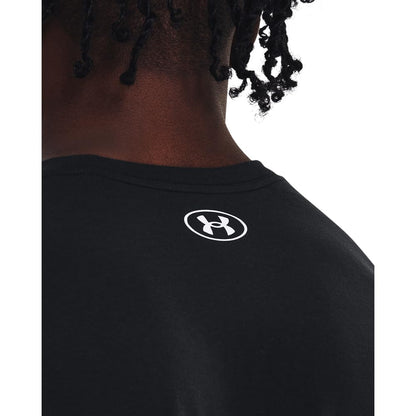 Under Armour Men's Sportstyle Logo Short Sleeve T Shirt, (001) Black / / White, Small Under Armour