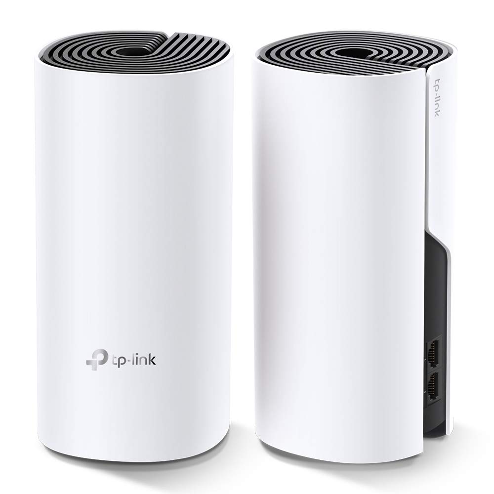 TP-Link Deco Whole Home Mesh WiFi System (Deco M4) – Up to 3,800 Sq. Ft. Coverage, WiFi Router and Extender Replacement, Parental Controls, 2-Pack
