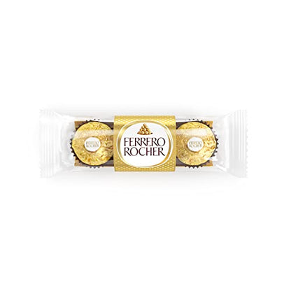 Ferrero Rocher Fine Hazelnut Milk Chocolate - 12 Packs of 3 Pralines (450g)