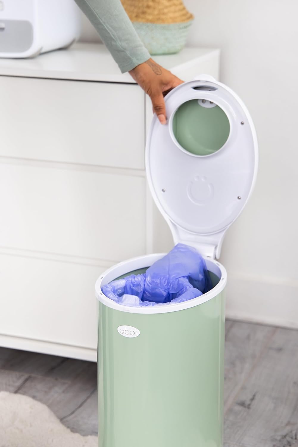 Ubbi Diaper Pail Plastic Bags, Disposable Baby Waste Bags, 3 Pack, 75 Count, 13-Gallon Bags 🍁 All In One Marketplace Canada