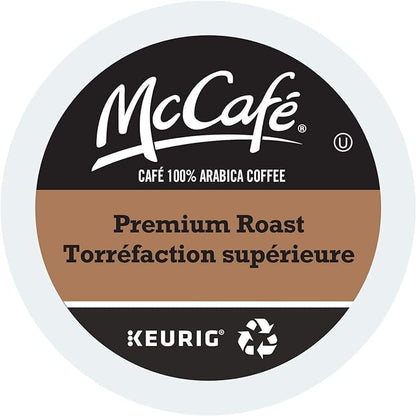 McCafé Premium Medium Dark Roast Coffee K-Cups - 80 Pack for Keurig
