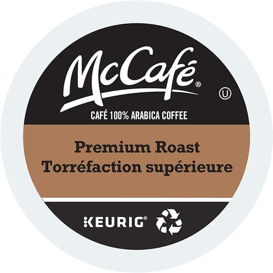 McCafé Premium Medium Dark Roast Coffee K-Cups - 80 Pack for Keurig