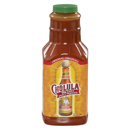 Cholula Original Hot Sauce, 1.89 L - Mexican Pepper Blend with Signature Spice, Ideal for Tacos, Eggs, Wings and More