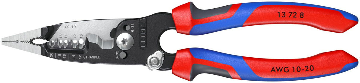 KNIPEX Tools 13 72 8 Forged Wire Stripper 10-20 AWG, 8"