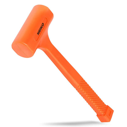 Neiko 02847A Tools Dead Blow Hammer, 2 lb, Neon Orange NEIKO