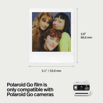 Polaroid Go Color Film - 48 Photos - 3 Double Packs Bulk Film (6212)