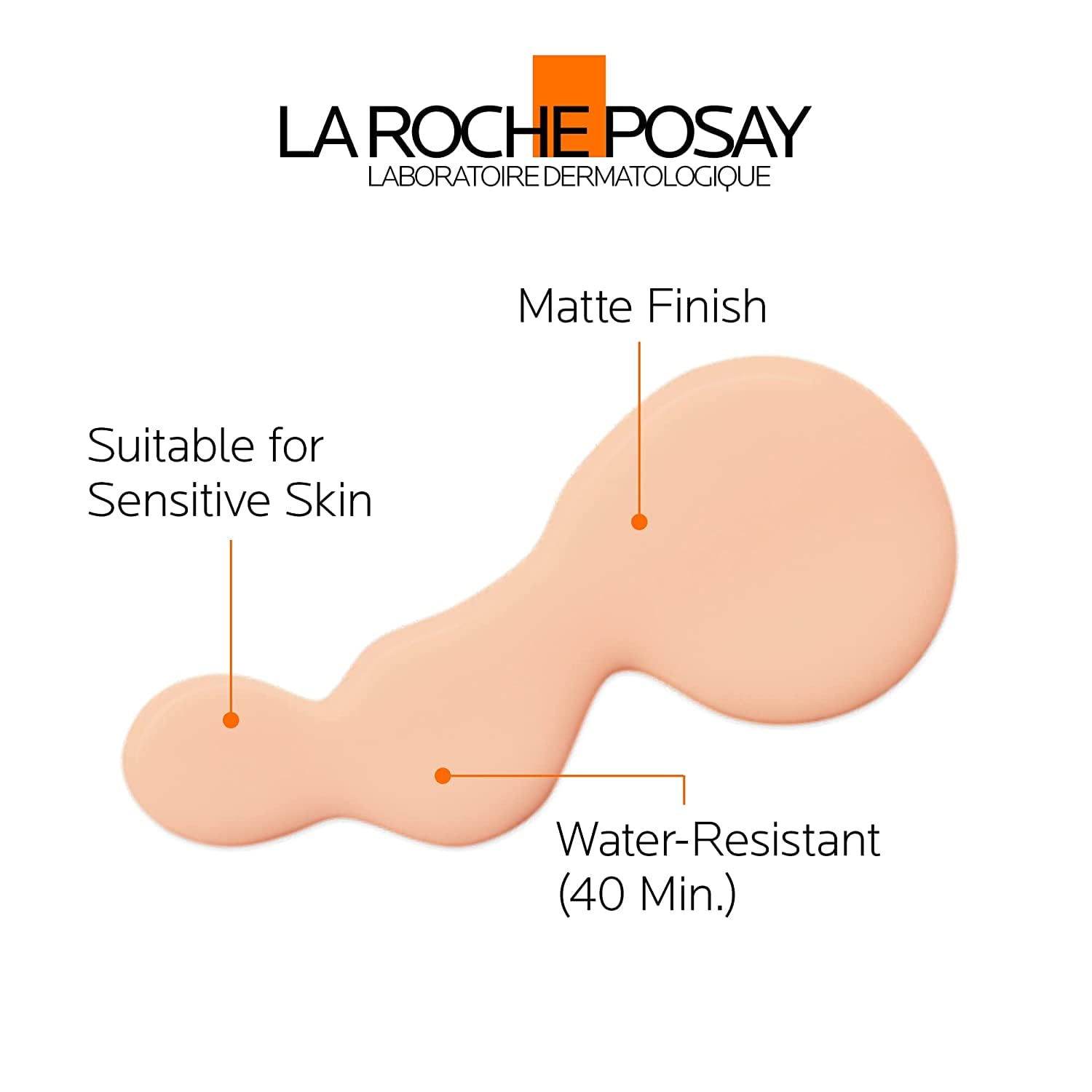 La Roche-Posay Face Sunscreen, Anthelios Tinted Mineral Ultra-Fluid SPF 50 Lotion UVA-UVB Sun Protection, Titanium Dioxide, 100% Mineral Filter, Fragrance Free, Water Resistant. Travel Size, 50ml