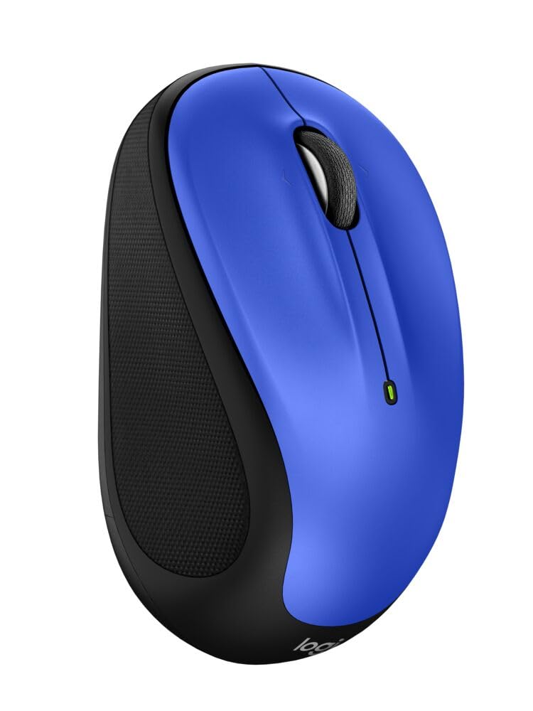 Logitech M325s Compact Ambidextrous 2.4 GHz Wireless Mouse - Blue