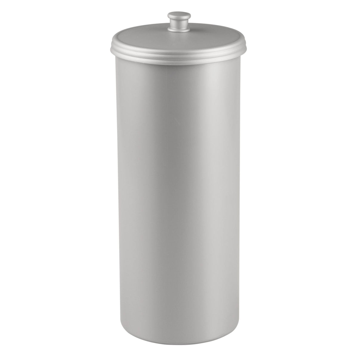 iDesign Kent Bathware, Free Standing Toilet Paper Roll Holder for Bathroom Storage - Gray