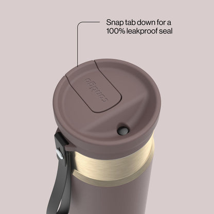 Contigo SnapSeal 24 oz Water Bottle w/Carry Strap & Reusable Straw | Vacuum-Insulated Stainless Steel for Hot & Cold Drinks | Spill-Proof Lid | BPA & Lead-Free | Dishwasher Safe 🍁 All In One Marketplace Canada