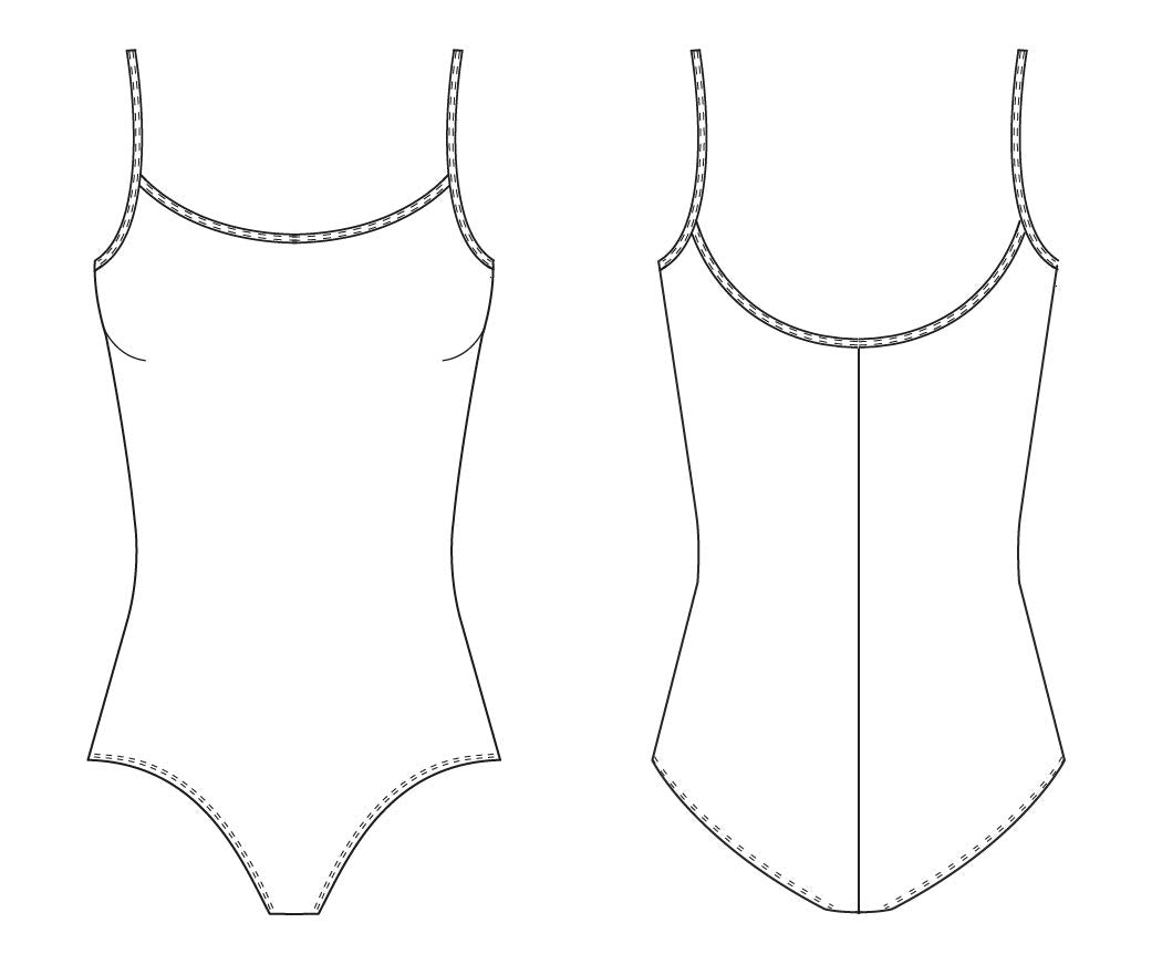Bloch Dance Women's Nejor Microlux Camisole Leotard, Black, Small