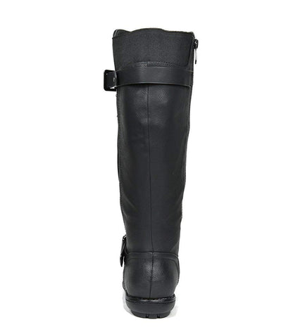 DREAM PAIRS Women Knee High Faux Fur Lined Boots,Black,8 🍁 All In One Marketplace Canada