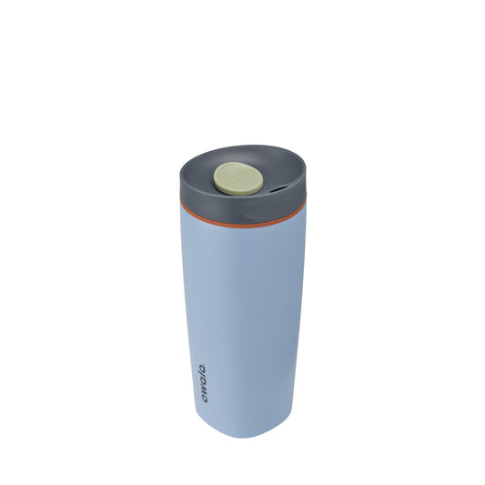 Owala SmoothSip Slider Insulated Stainless Steel Coffee Tumbler, Reusable Iced Coffee Cup, Hot Coffee Travel Mug, BPA Free 20 oz, Lakeside - Available at All In One Marketplace Canada