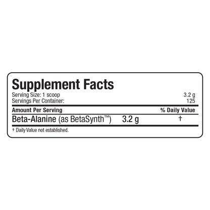 ALLMAX Nutrition - 100% Pure Maximum Strength + Absorption - Beta Alanine - 400 Gram - Available at All In One Marketplace Canada