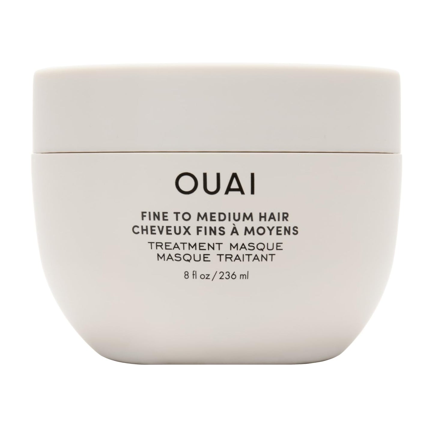 OUAI Fine to Medium Hair Treatment Mask- Deep Conditioning Hair Mask (8 oz) OUAI