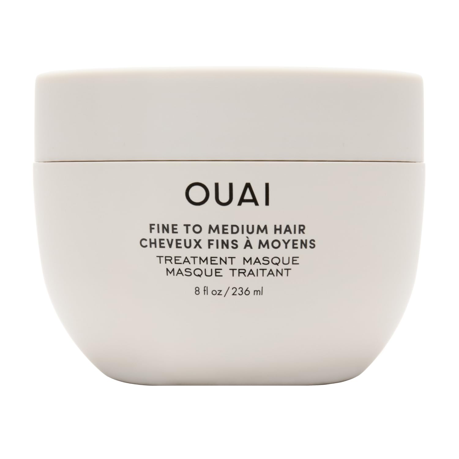 OUAI Fine to Medium Hair Treatment Mask- Deep Conditioning Hair Mask (8 oz) OUAI