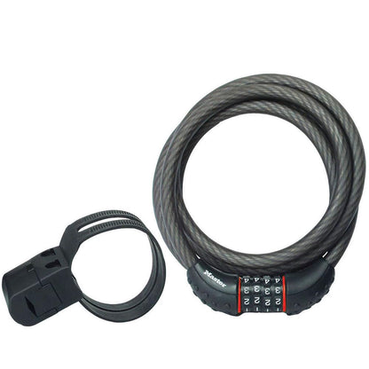 Master Lock 8122D Combination Cable Lock, 6-Feet x 1/2-Inch - Available at All In One Marketplace Canada
