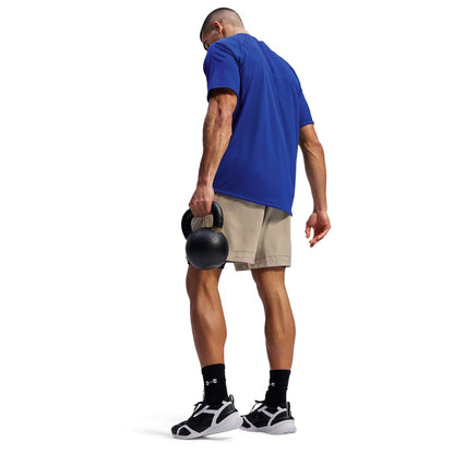 Under Armour mens Tech 2.0 Short-Sleeve T-Shirt , Royal (400)/Graphite , Large