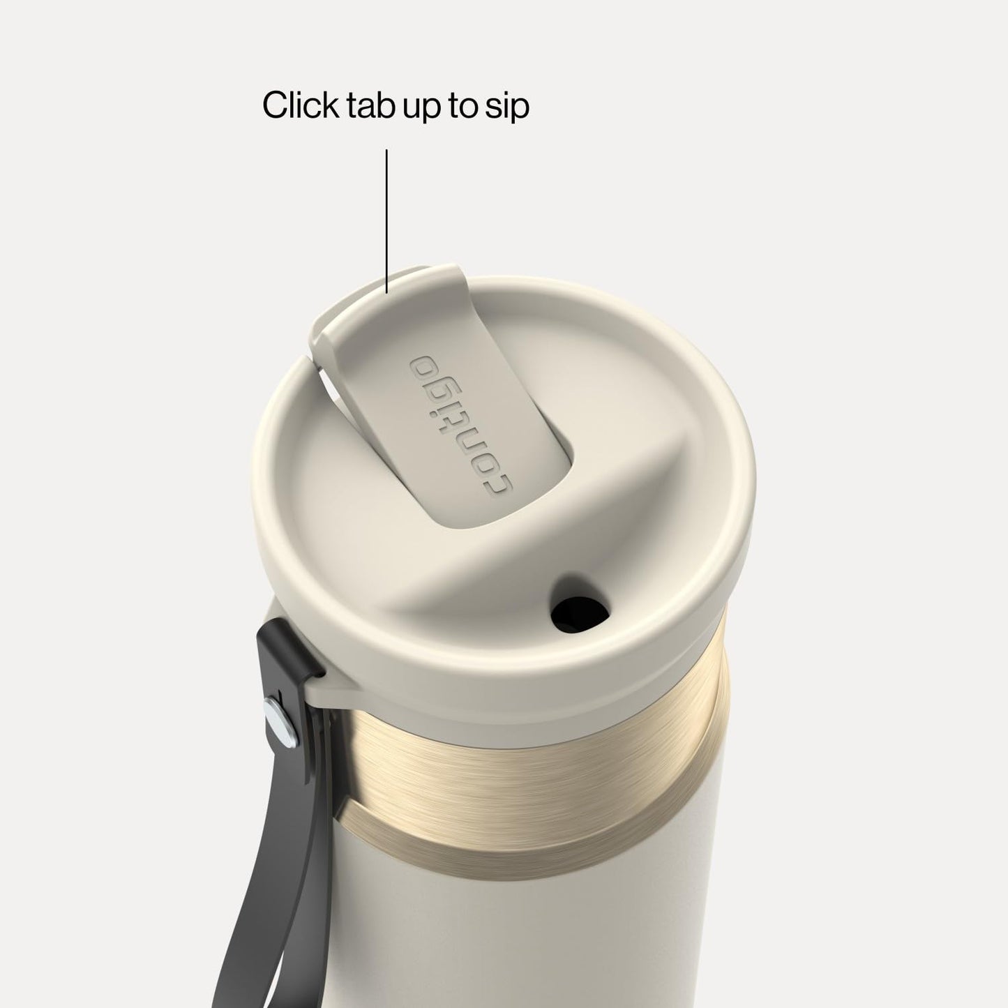 Contigo SnapSeal 24 oz Water Bottle w/Carry Strap & Reusable Straw | Vacuum-Insulated Stainless Steel for Hot & Cold Drinks | Spill-Proof Lid | BPA & Lead-Free | Dishwasher Safe 🍁 All In One Marketplace Canada