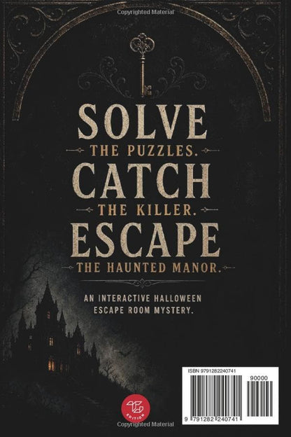 Murder at Vex Manor - The Halloween Escape Room Mystery: Solve the Puzzles, Catch the Killer and Escape the Haunted Manor!